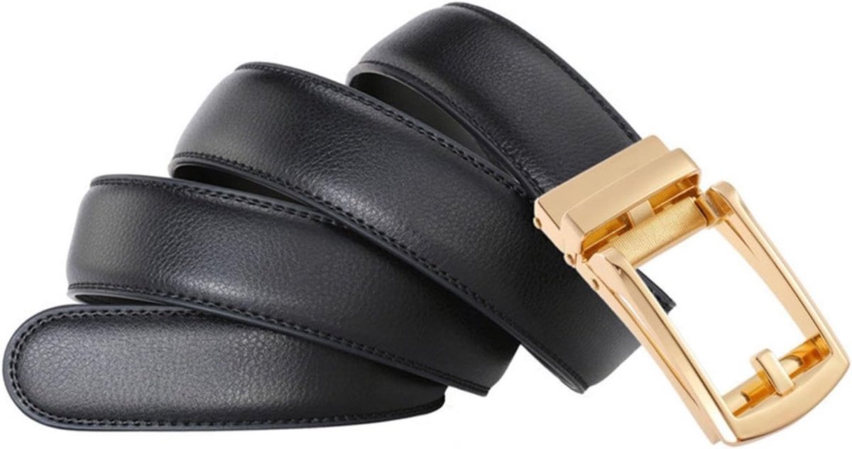 Stijlvolle Zwarte Damesriem, Eenvoudig Ontwerp, Klassieke Mode Accessoire voor Elke Outfit, M