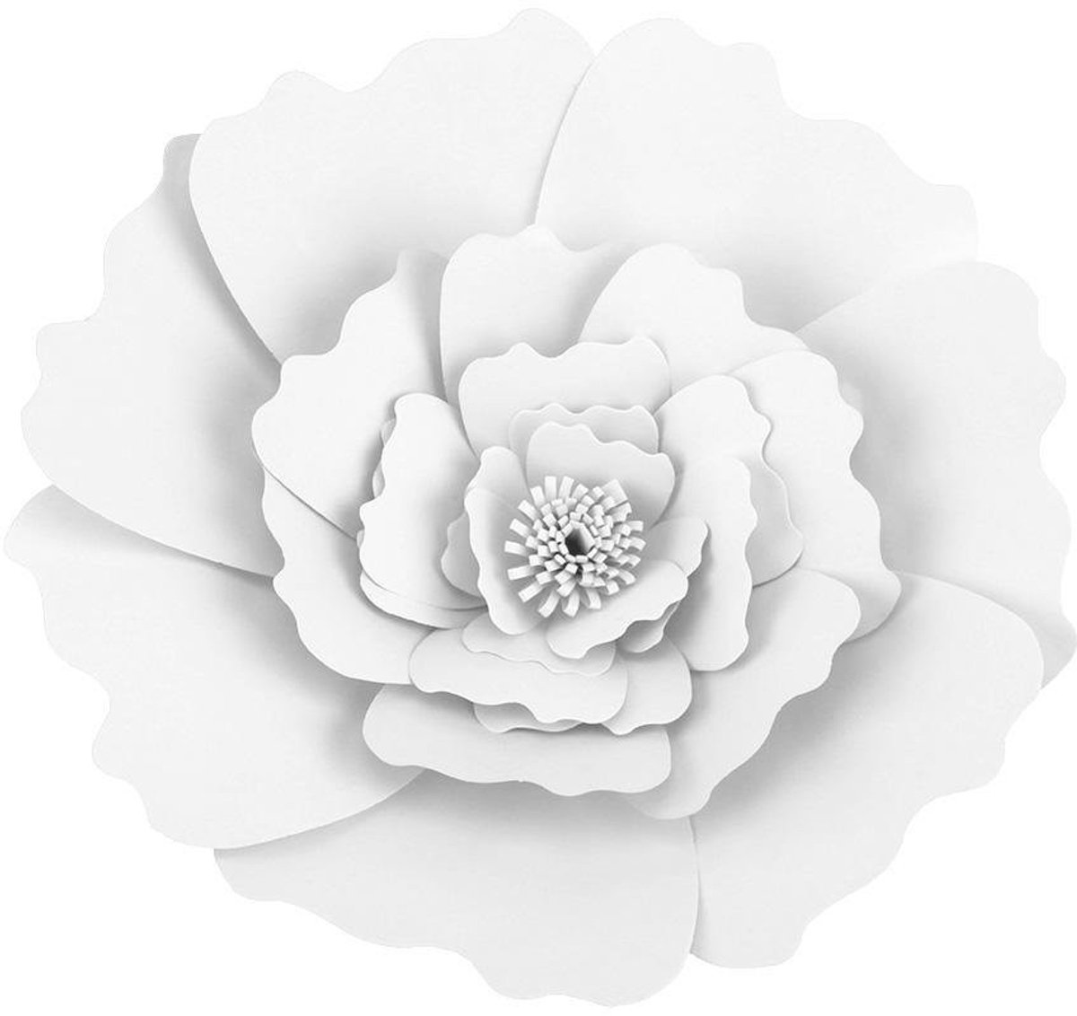 Dailygoods- Papieren Bloemen Handgemaakt - Feest Decoratie - Papieren Pompons - Wanddecoratie - Bruiloft - Babyshower - Verschillende Kleuren - Feestdecoratie