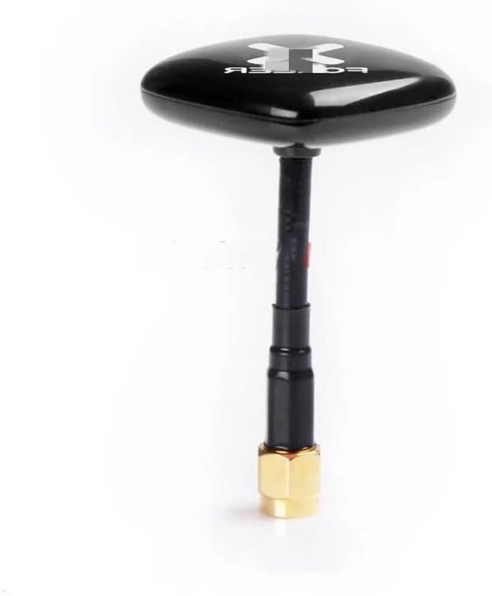 FPV Antenne - Patch Antenne Bril - Video Ontvangst - 9 Dbi Versterking - 40x22 mm - Zwart