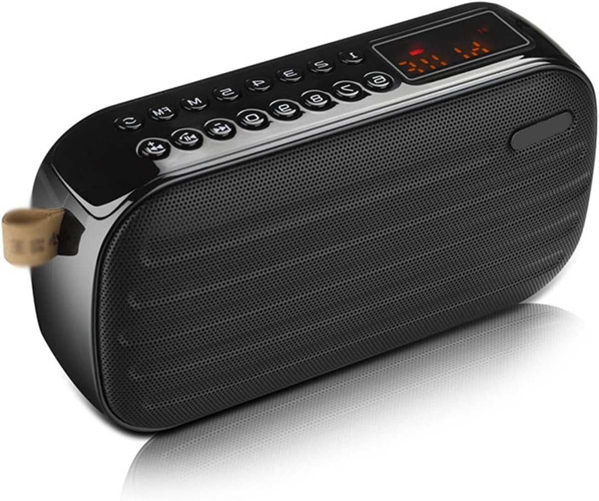 Draagbare Radio - Mini Speaker - Muziek Luisteren - Bluetooth Connectiviteit - Compact Formaat - Zwart