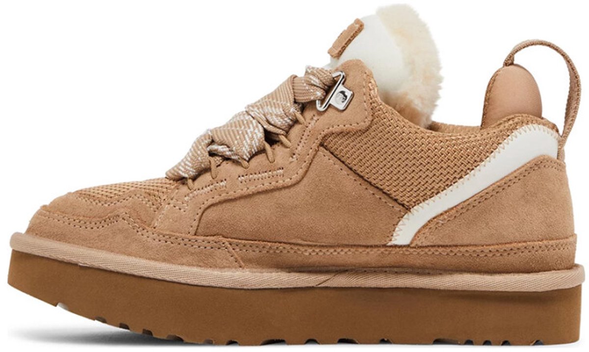 UGG Lowmel Sand Beige Dames Sneaker - Maat 43