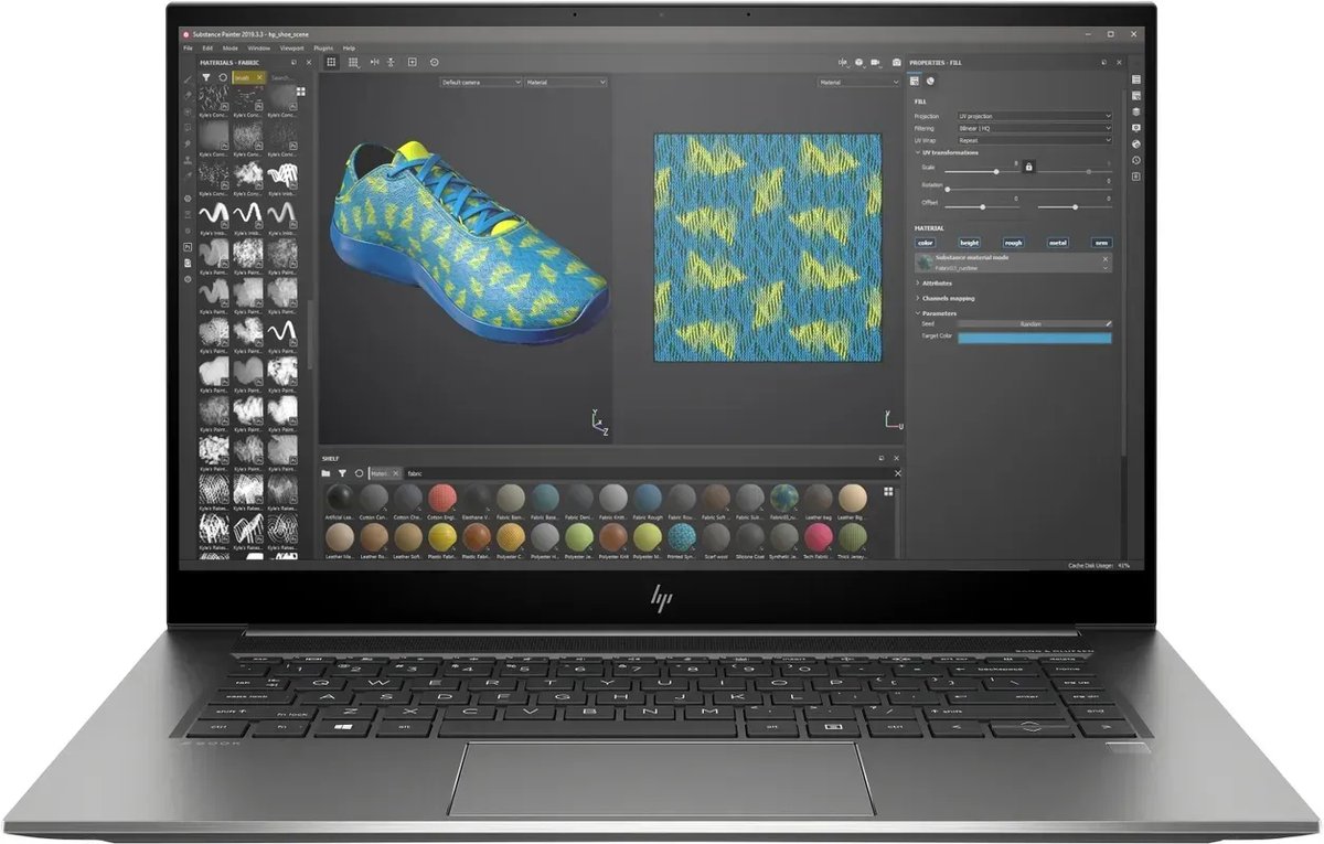 HP ZBook Studio G7 | Intel Core i9 | NVIDIA T2000 | 39.6 (15.6″) | 256 GB SSD | 32 GB DDR4 | UK | WiFi | Windows 11 Pro