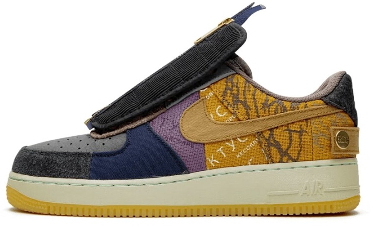 Nike Air Force 1 Low Travis Scott Cactus Jack Multikleur