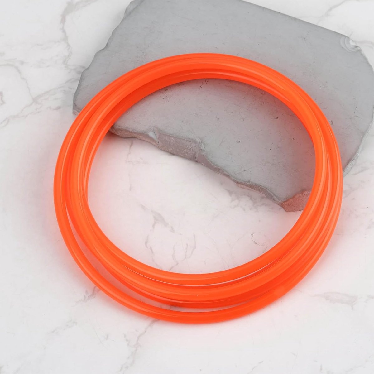 Fietsroller Riem - Vervangende Aandrijfriem - Fietstraining Thuis - Duurzaam TPU Materiaal - 185cm x 5mm - Rood