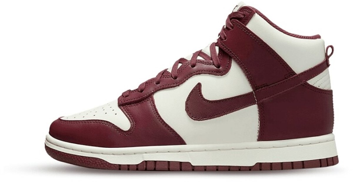 Nike Dunk High Burgundy Crush Rood