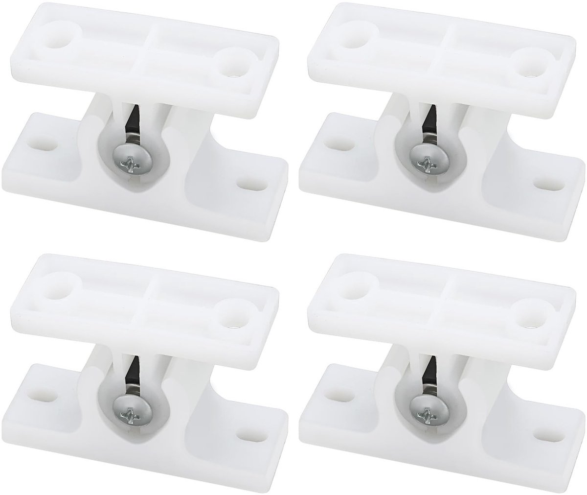 Cosensi- Deurhouder 4 Stuks - Deurbuffer - Deurstoppers voor Buiten - Deurvastzetter - Deurstopper Zelfklevend - Stevig Plastic Materiaal