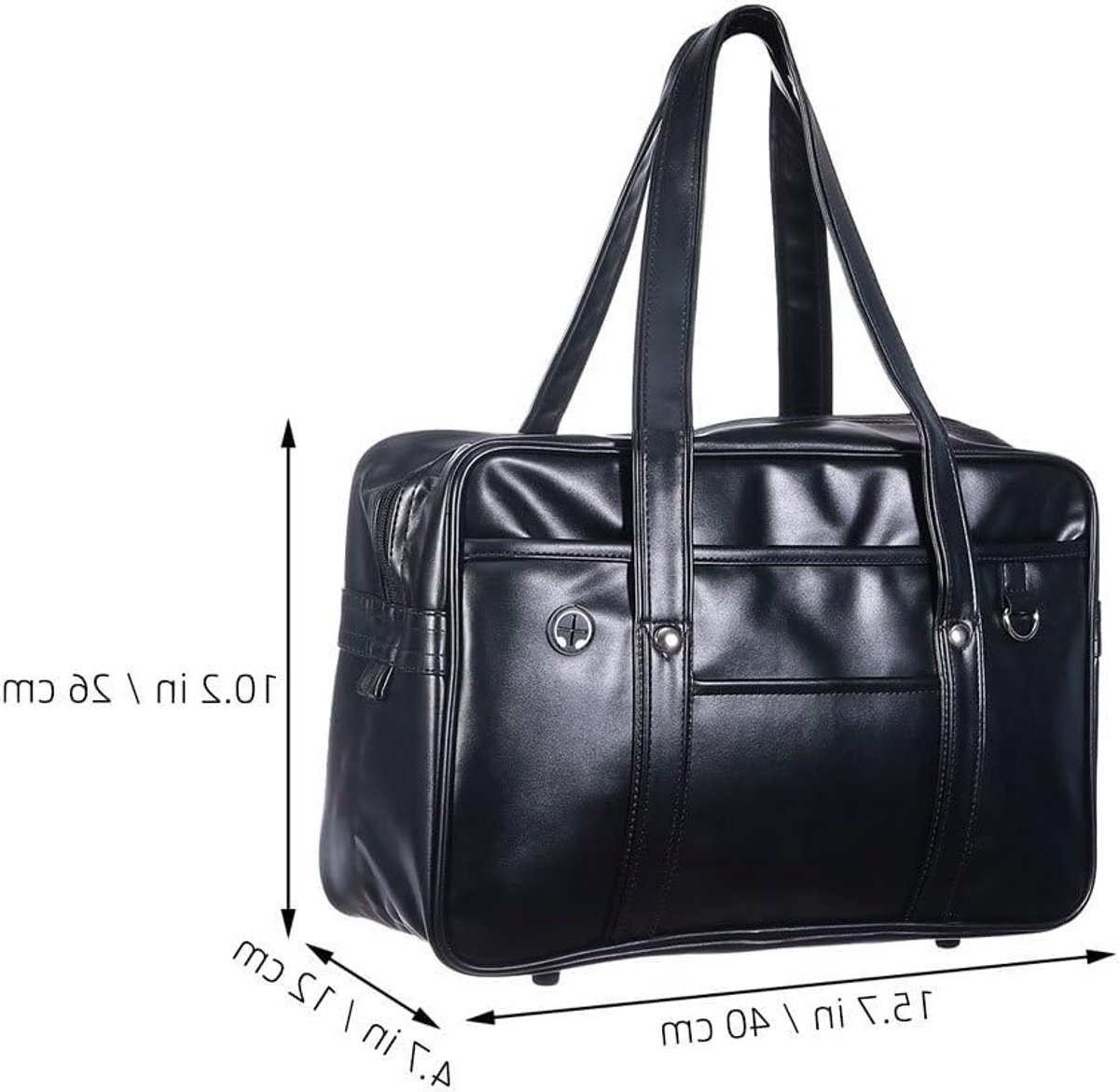 Waterdichte Schoudertas voor Mannen en Vrouwen – Ruime Laptop Schoudertas voor Forenzen, Ideaal voor Dagelijks Gebruik 40 x 26 x 11 cm