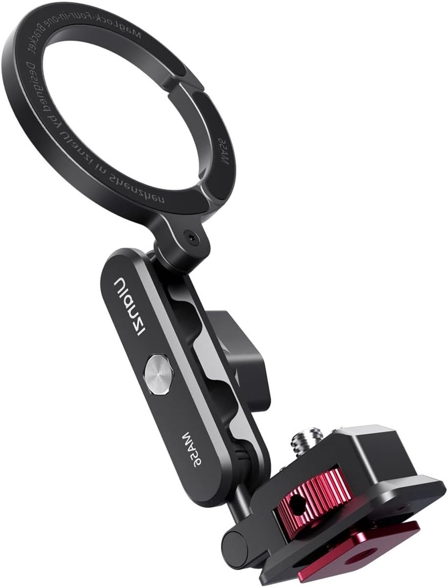 4-in-1 Cold Shoe Arca Bevestigingsbeugel met MagLock voor Camera en Accessoires