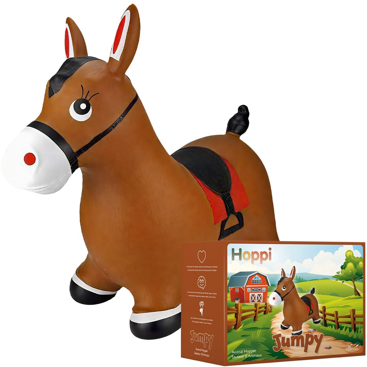 Skippydier paard Jumpy