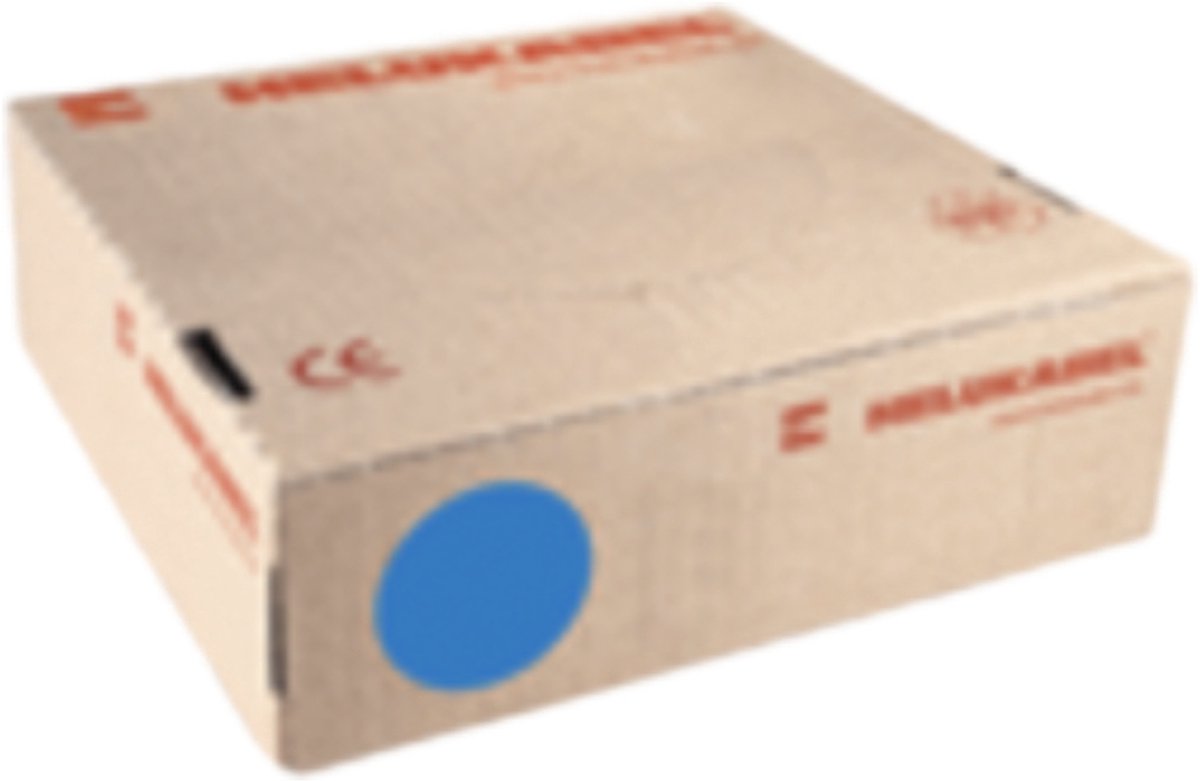 Montagedraad VDS 4mm² (H07V2-K) 90°C blauw - per rol 100 meter (309004003)