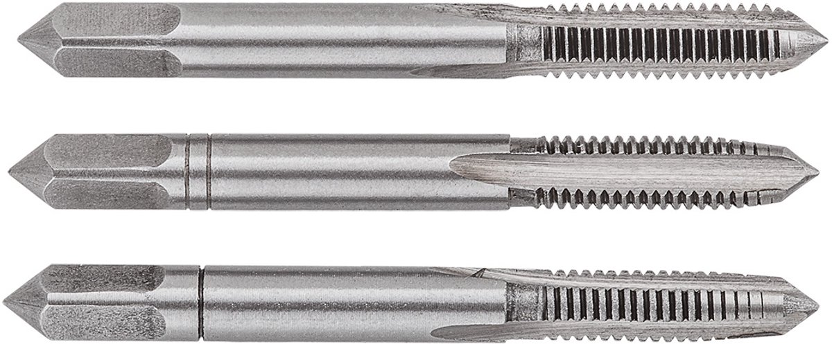 Topex M5 Serie - Inwendige Schroefdraadtap - Tungsten Staal - 3 stuks