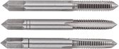 Topex M5 Serie - Inwendige Schroefdraadtap - Tungsten Staal - 3 stuks
