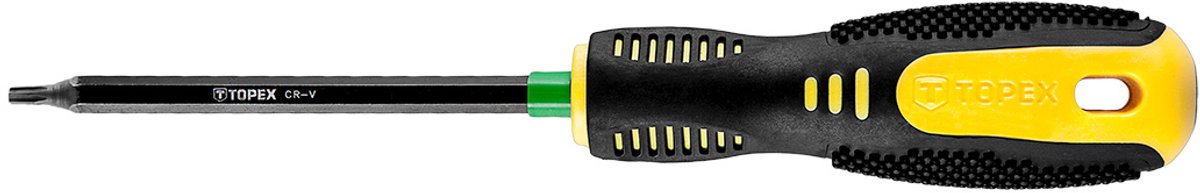 Topex - Torx Schroevendraaier - T10 - 100 mm - Ergonomische Handgreep