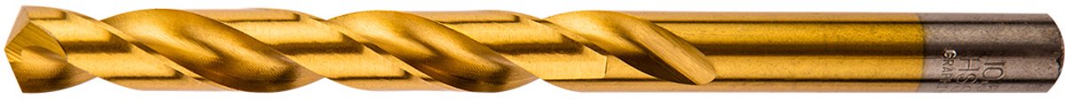 Graphite Serie - Boor voor Metaal - HSS-TiN - 10.0 mm