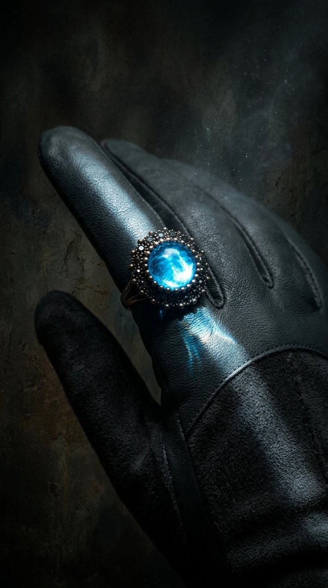 Dorvina Bronzen Sieraad Authentiek Sieraad Turkoois Blauw Kristal Steen Rond Kesim Madeliefje Model Verstelbaar Vintage Dames Ring