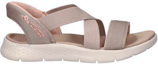 Skechers Hands Free Slip-Ins GO WALK Flex Sandal - Liliana dames sandaal - Taupe - Maat 38