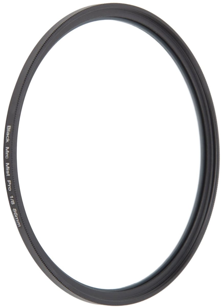 NTHProducts - Black Diffusion Filter - Cinematic Effect - 86MM - Soft Filter - Voor Portret en Vlog - Ideaal voor Camera