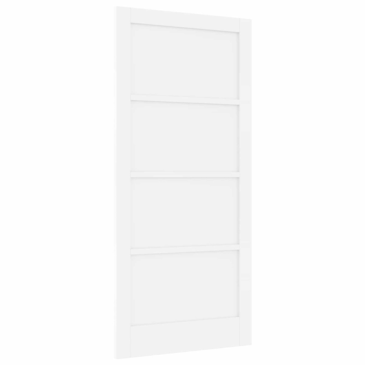vidaXL - Interne - Deur - 93 - x - 202 - cm - Multiplex - Wit