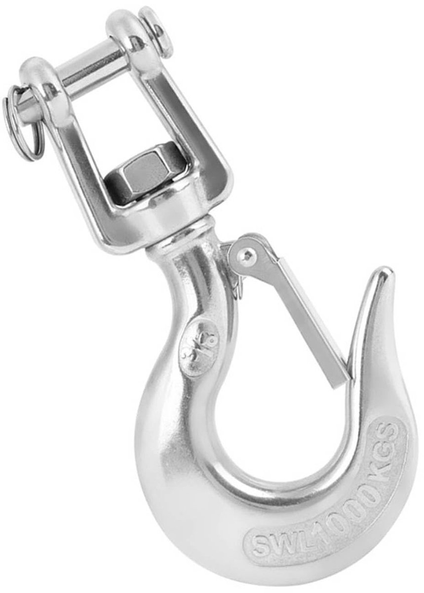 Store_8 - Swivel Cargo Hook - Lifting Hook - 360 graden draaibaar - 1000kg - Sterk en veelzijdig - Geschikt voor bouwprojecten - Staal