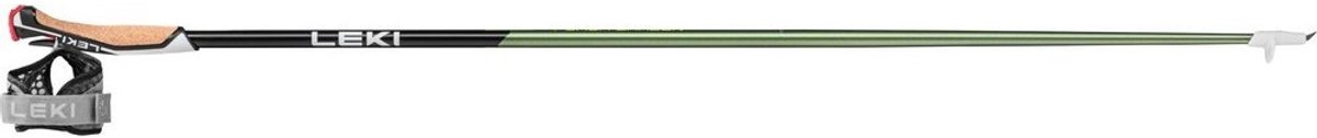 LEKI Flash Carbon 100cm – Premium Wandelstokken - Nordic Walking - Trekking - met Shark Handvat en Powergrip Buffer