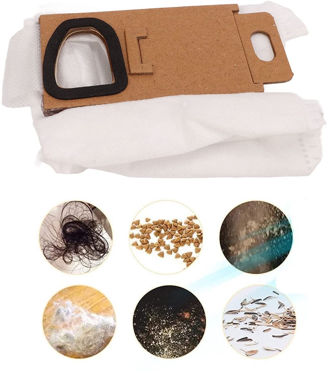Allecto - Stofzak - 10 Stuks - Eco-vriendelijk - H6 H7 Vervangingsonderdelen - Gemakkelijk te gebruiken - Voor stofzuigeraccessoires