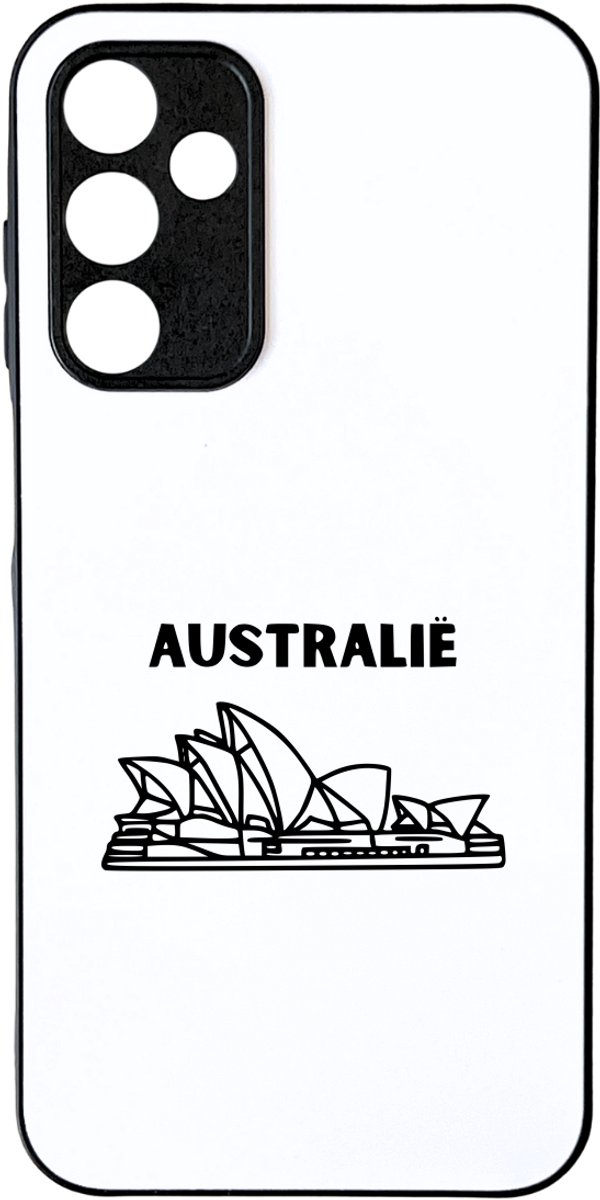 Hacebo® - Australië telefoonhoesje - Piloot - Australië cadeau - telefoonhoesjes - beste land - Leuk cadeau voor je Vriend om te geven - hoesje geschikt voor Samsung Galaxy A15 (4G en 5G)