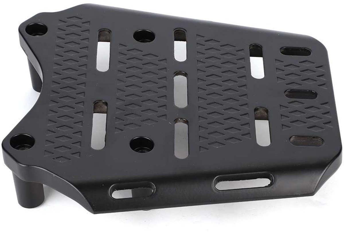 Allecto - Motor Bagagedrager Bevestiging - CNC Aluminium - Duurzaam en Lichtgewicht - Zwart - Geschikt voor PCX 125/150 - 2014 tot 2019