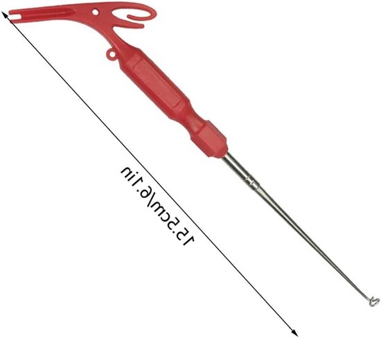 Multifunctionele Hengel Koppeling Tool Set, 4-delige RVS Haak Verwijderaar en Knoop Touw Gereedschap voor Vissers — afbeelding 5