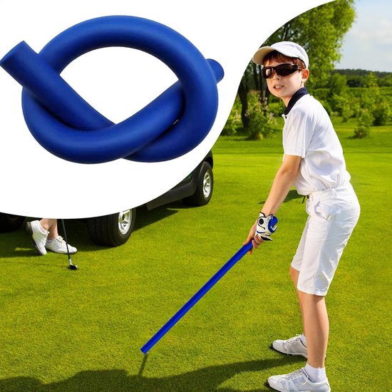 Golf Swing Trainer - Houdingscorrector Golf - Golf Techniek Verbeteren - Gerichte Spieropbouw - 88 cm - Blauw van GOLF — afbeelding 2