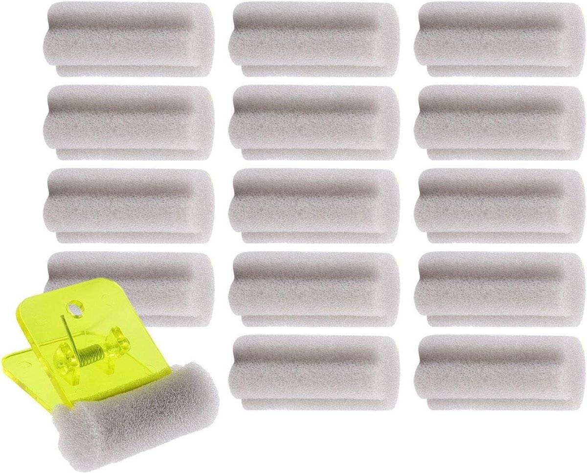 Tafeltennisborstelset - Spons Lijm Applicator - Racket Onderhoud - Ergonomische Grip - 16 x 12 x 6.5 cm - Grijs