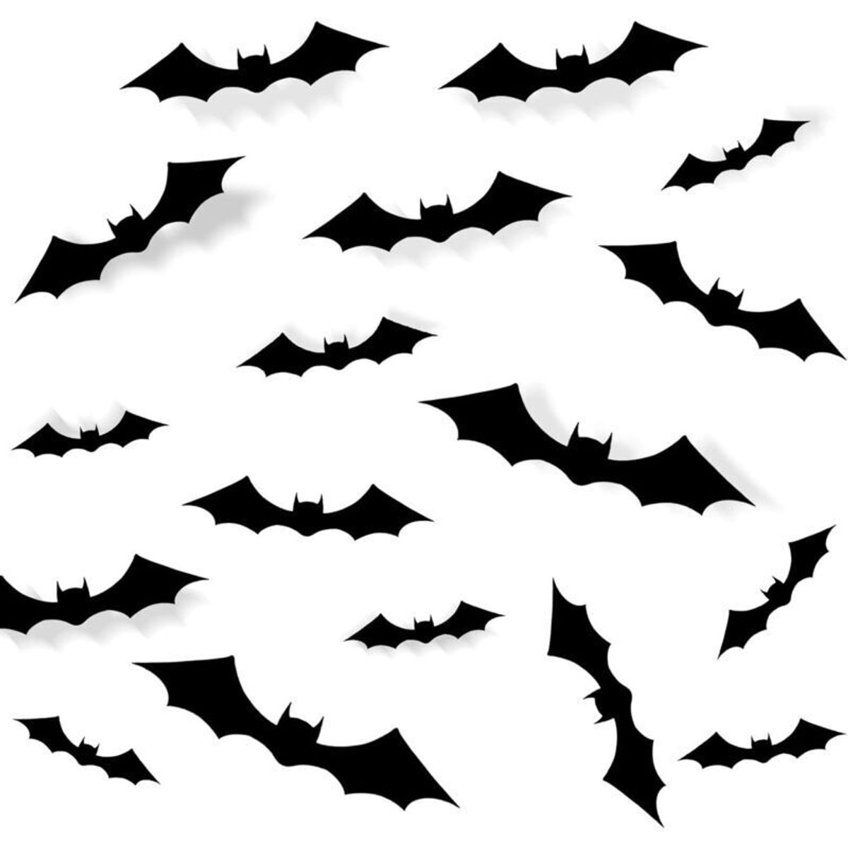 【Hoogwaardige materialen】Deze 3D-vleermuissticker is gemaakt van hoogwaardig PVC-materiaal, dat waterdicht en duurzaam is. De ene kant van de sticker is glad en de andere kant is mat.