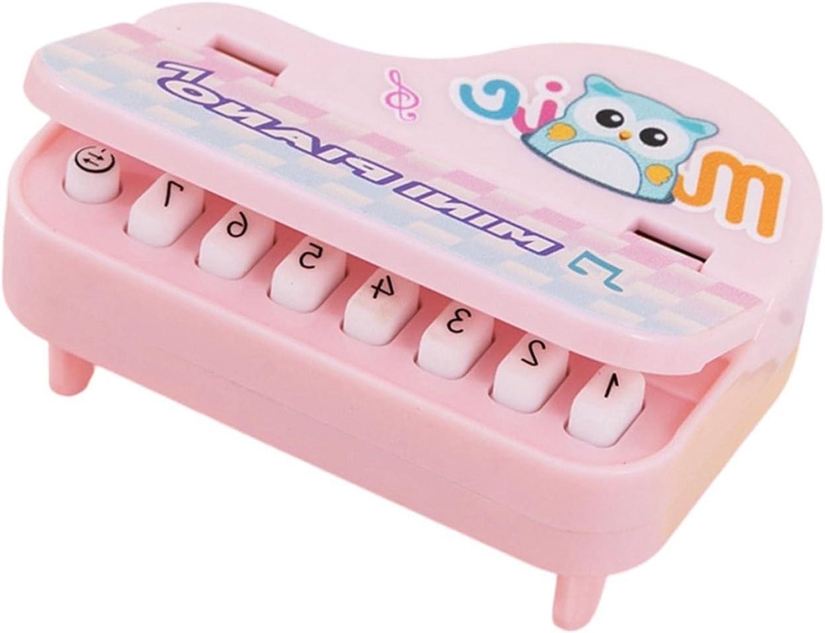 Miniatuur Toetsenbord Sleutelhanger - Muzikale Accessoire - Muziek Maken - Speelbare Functies - 6 x 45 cm - B