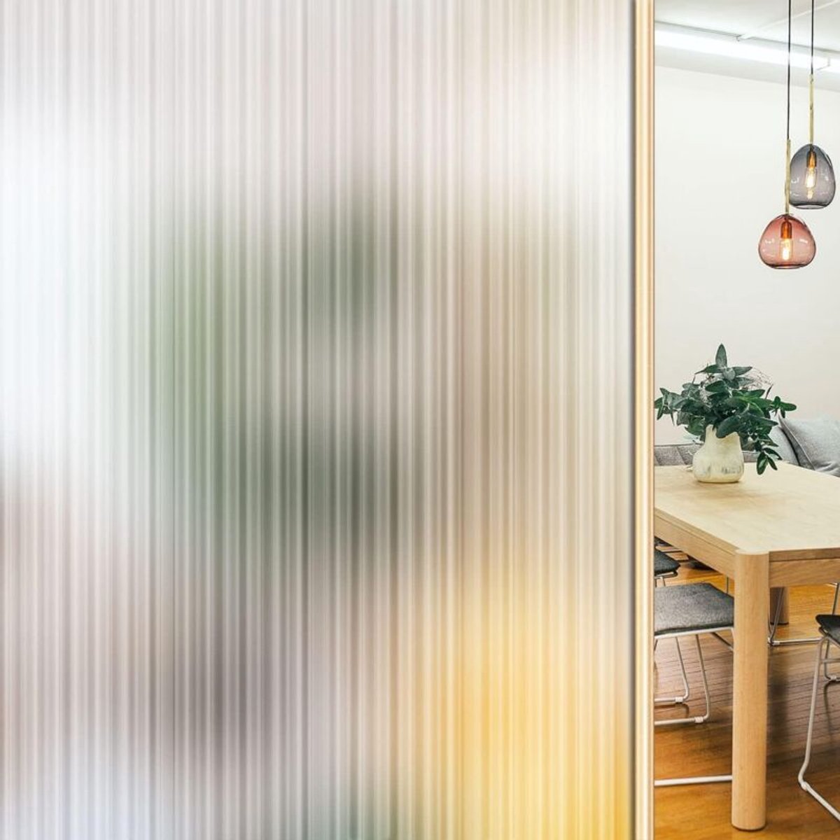 (45x200 cm) Privacy raamfolie, ondoorzichtige raamfolie, elektrostatische glasfolie, privacy scherm, raamfolie