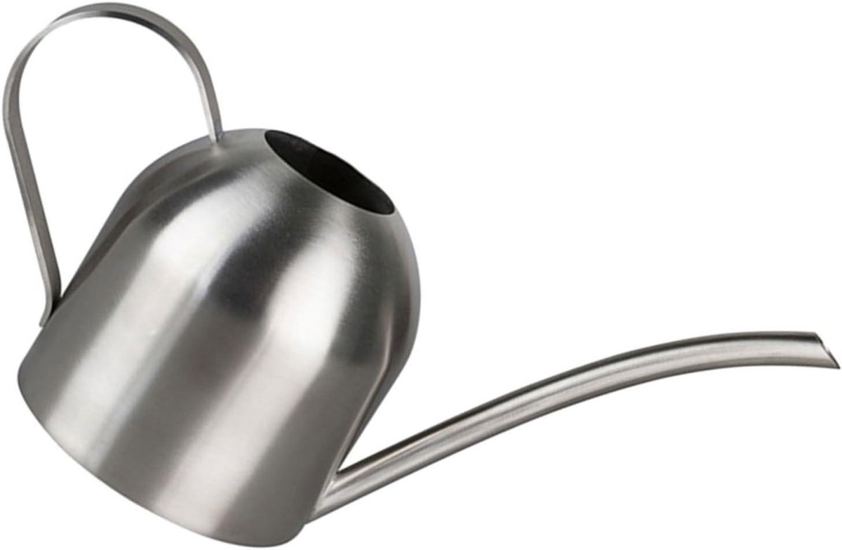 Roestvrijstalen Gieter - Bloemen gieter - Planten water geven - Lichtgewicht ketellichaam - 500ml capaciteit - Zilver