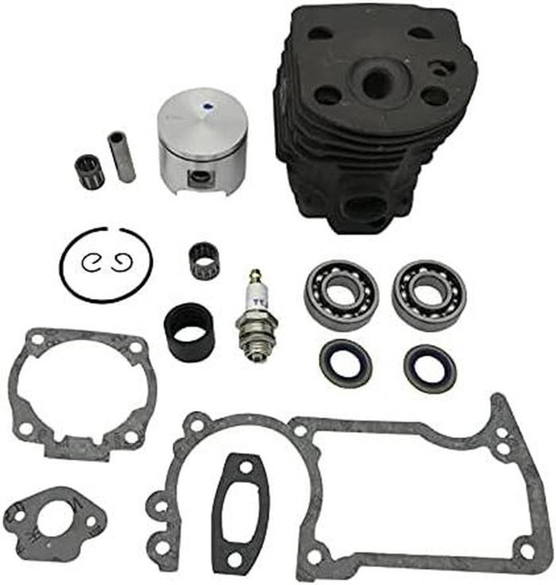 Cilinder Zuiger Kit - Motor Onderdelen - Kettingzaag Onderhoud - Hoge Kostenprestaties - 46mm Boring - Niet Gespecificeerd