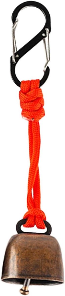 Anti Berenbel - Waarschuwingsbel - Outdoor Veiligheid - Luid Geluid - 15 cm - Zwart
