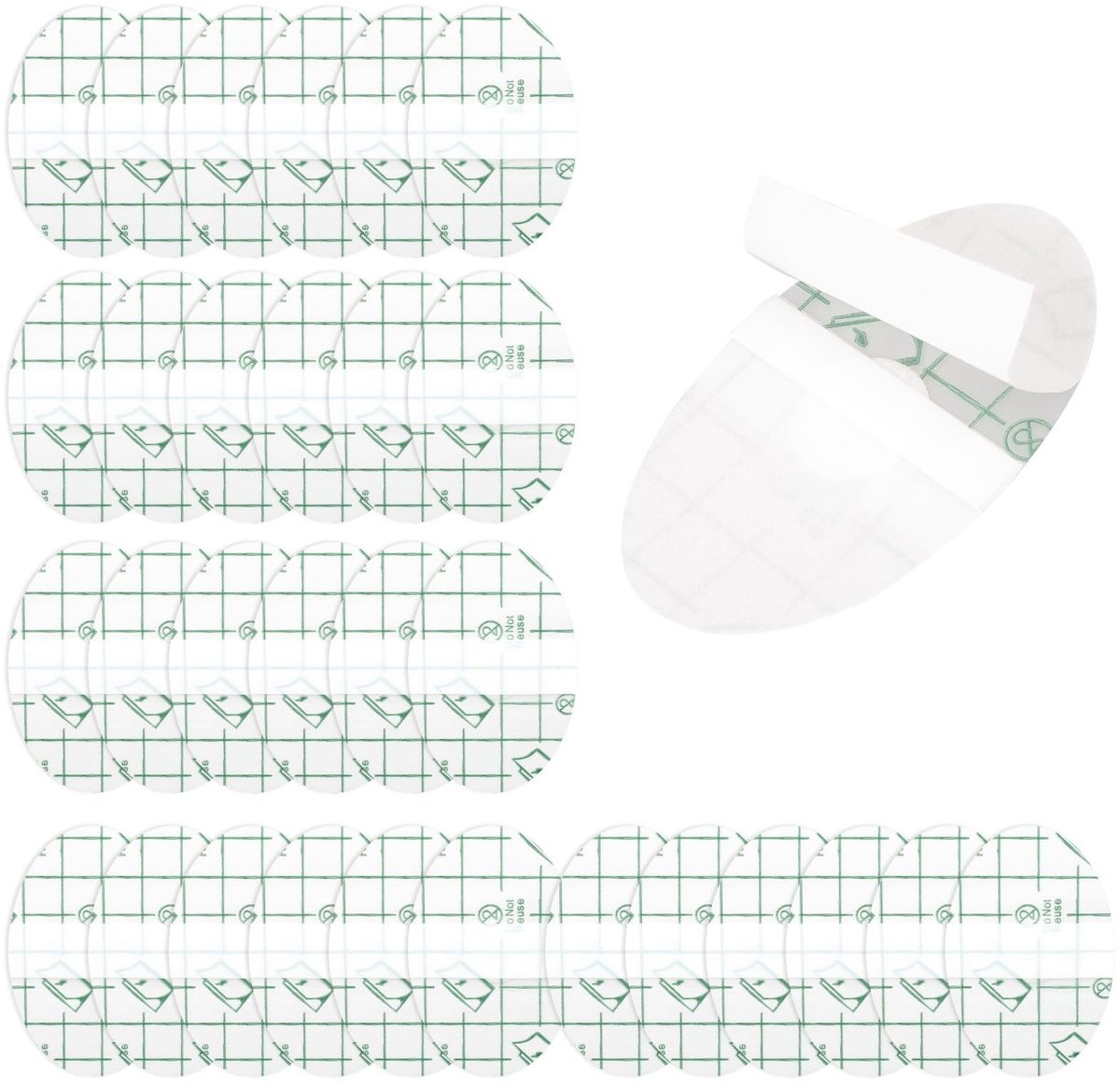 Dailygoods - Waterdichte Baby-Oortjes - Oorkapjes voor Zwemmen - 60 Stuks - Wit - Perfect voor Baden en Douchen - Geschikt voor Kinderen