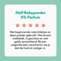 Een review van Naïf babypoeder 0% parfum met 4 van de 5 sterren.