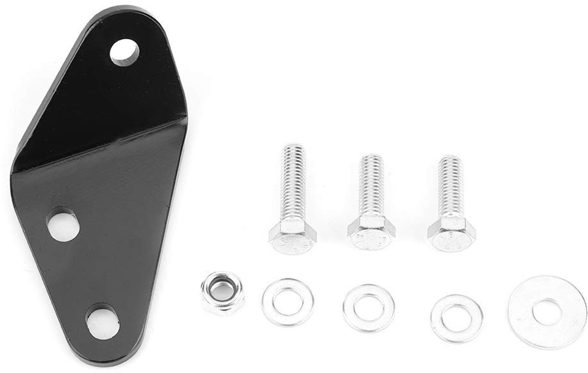 Dailygoods- Koppelingspedaal Beugel - Duurzaam IJzer - Geschikt voor Pick-up Trucks - 1 Stuk - 5 T-Gleufmoeren - Gloednieuw - Koppelingsbeugel