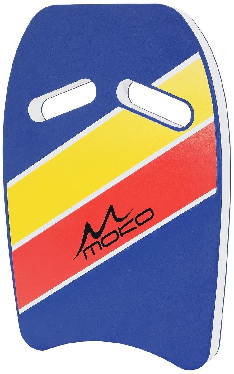 Dailygoods- Kickboard - Premium PE materiaal - Cartoon ontwerp - Veiligheidsfunctie - Zwemtraining - Afmetingen 41 x 28,5 x 3,5 cm - Gewichtscapaciteit 90 kg - Zwemboard