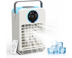 Luchtkoeler - Ventilator - Persoonlijke Verkoeling - 3-in-1 Functie - 700ML Tank - Wit
