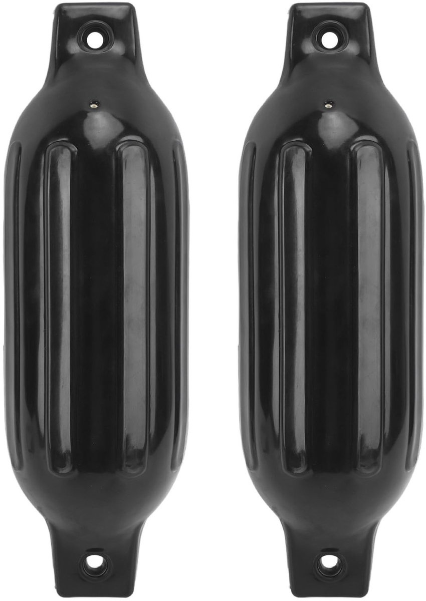 Dailygoods- Bootstootkussens 2-pack - Opblaasbare Bootbumpers - PVC Pontonbootstootkussens - 4,5 x 16 Inch - Duurzaam - Bescherming van de romp - Scheepsfenders