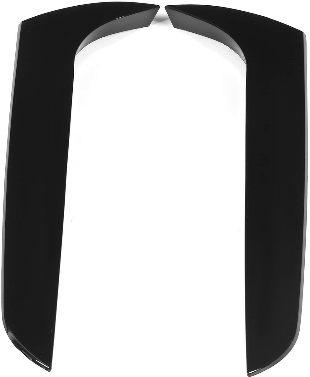 A4 B8 Allroad Avant 2009-2016 - 2Pcs Shiny Black Rear Window Side Spoiler - Onderhoudsvervanging Auto Accessoires