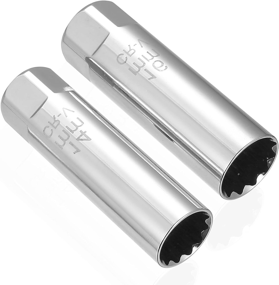 Set van 2 Bougiesleutels 16mm en 14mm, Universele Bougie Accessoires, Flexibele Klem voor Auto Reparaties en Onderhoud