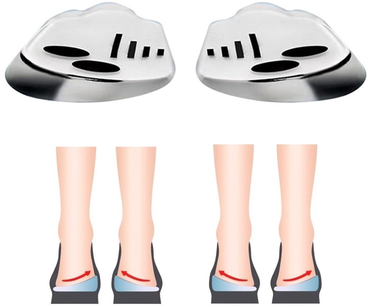 Dailygoods- Hielzolen verstelbaar - Orthopedische zool - Hielverhoging 1 cm - Siliconen materiaal - Comfort en duurzaamheid - Voetuitlijning - Inlegzolen