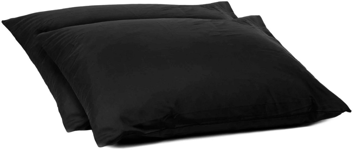 Zelesta Wonderbed Kussensloop Set van 2 - Black 80x80cm