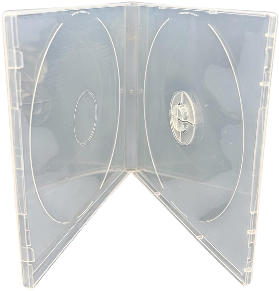 Dailygoods- CD-doosjes onbreekbaar - doorzichtige hoes - 10,4 mm rug - duurzame opslag - ideaal voor archivering - gemaakt van polypropyleen - Cd-hoesjes
