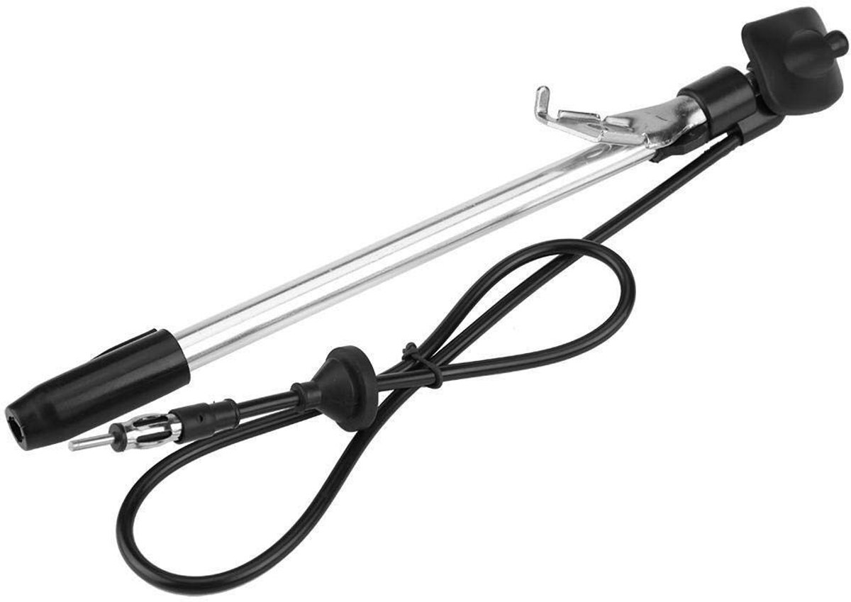 Dailygoods- Autoantenne Vervanging - Roestvrij Staal - Antenne Mast 32,5 cm - Antenne Houder - Perfecte Pasvorm - Weerbestendig - Radioantenne