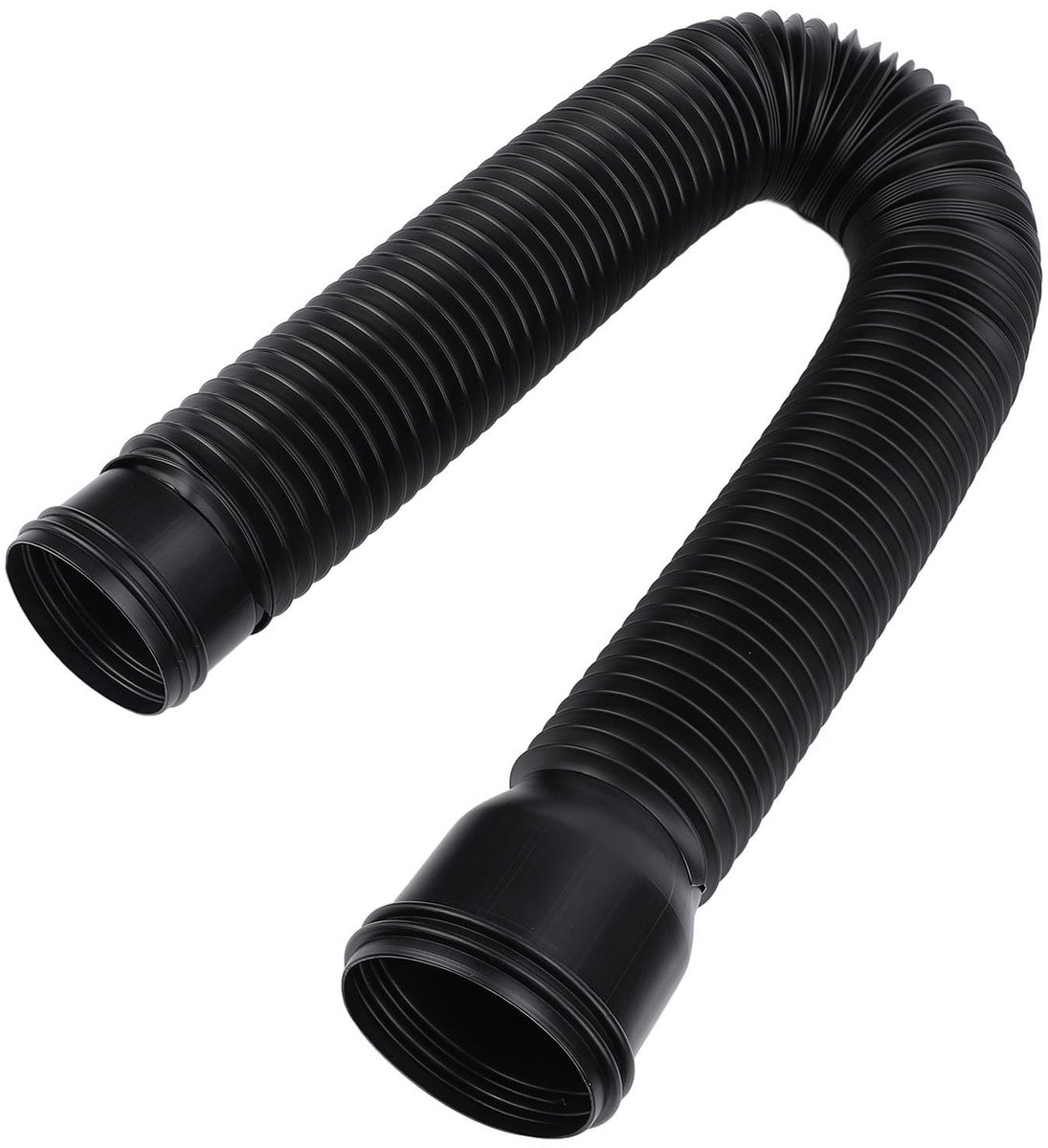 Dailygoods- Afvoerpijp Verlenging - Verstelbaar van 51 tot 150 cm - Flexibele Afvoerpijp - Hoogwaardig PE Materiaal - Weerbestendig - Ideaal voor Buitengebruik - Afvoerslang