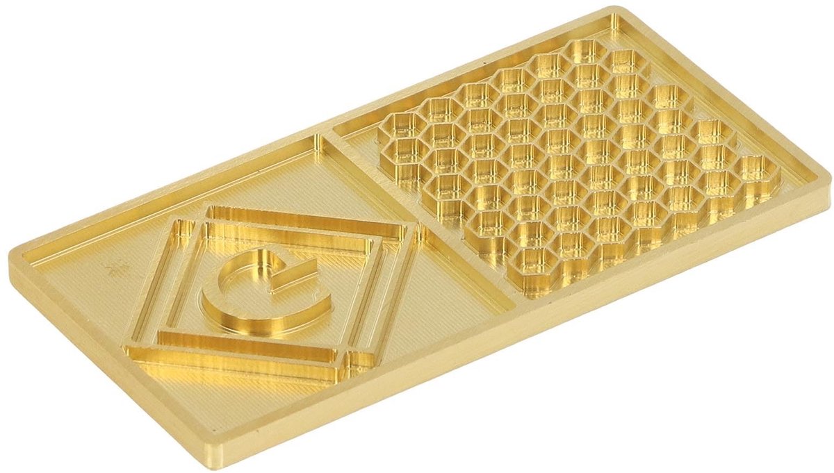 Dailygoods - IJsblokkenstempel van Koper voor Cocktails en Dranken